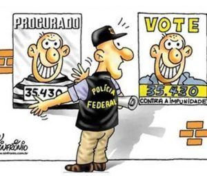 É assim na política do Brasil